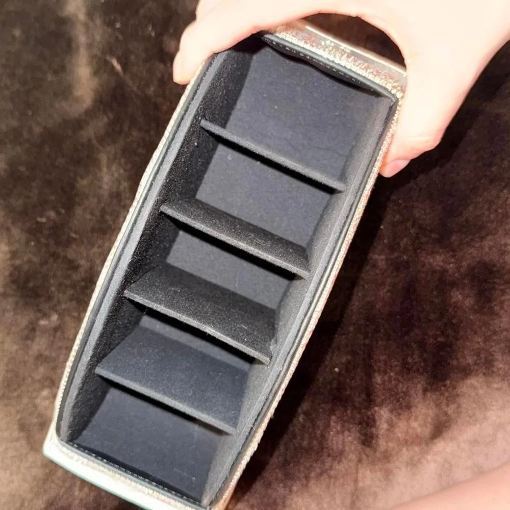 Glitz & Glam Makeup Container Pink & Silver‎ VIRAL ON TIKTOK